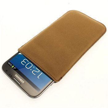 Samsung Galaxy Note 2 N7100 iGadgitz Nahkakotelo Ruskea