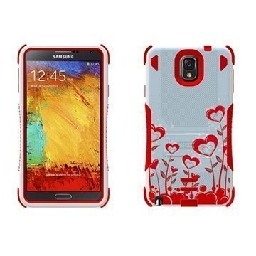 Samsung Galaxy Note 3 N9000 N9005 Beyond Cell Tri Shield Hybrid Case True Heart