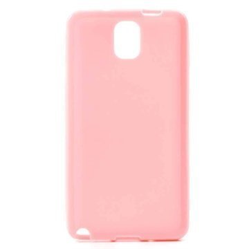 Samsung Galaxy Note 3 N9000 N9005 Candy TPU Kotelo Pinkki