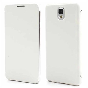 Samsung Galaxy Note 3 N9000 N9005 Folio Leather Case White