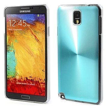 Samsung Galaxy Note 3 N9000 N9005 Loista Alumiininen Kuori Vaaleansininen