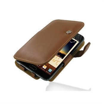 Samsung Galaxy Note N7000 PDair Leather Case 3TSSGNB41 Ruskea