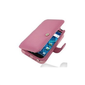 Samsung Galaxy S WiFi 5.0 PDair Leather Case 3JSS5YB41 Vaaleanpunainen