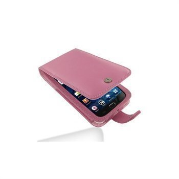 Samsung Galaxy S WiFi 5.0 PDair Leather Case 3JSS5YF41 Vaaleanpunainen