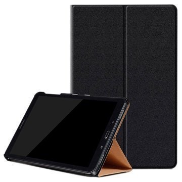 Samsung Galaxy Tab 10.1 (2016) P580 P585 älykäs läppäkotelo â" Musta