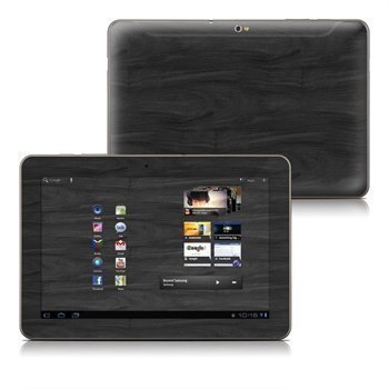 Samsung Galaxy Tab 10.1 Black Woodgrain Skin