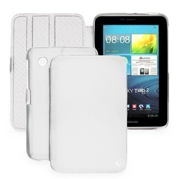 Samsung Galaxy Tab 2 7.0 P3100 P3110 Noreve Tradition Leather Case White