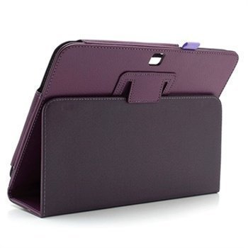 Samsung Galaxy Tab 3 10.1 P5200 P5210 Folio Nahkakotelo Violetti