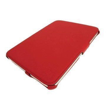 Samsung Galaxy Tab 3 10.1 P5200 P5210 iGadgitz Leather Case Red