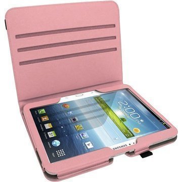 Samsung Galaxy Tab 3 10.1 P5200 P5210 iGadgitz PU Leather Case Pink