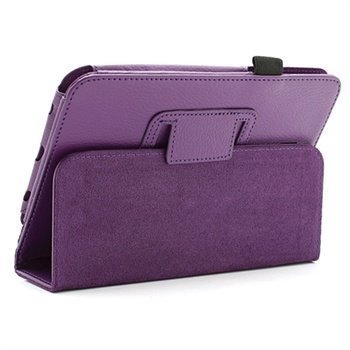 Samsung Galaxy Tab 3 7.0 P3200 P3210 Folio Nahkakotelo Violetti