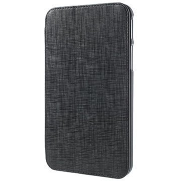 Samsung Galaxy Tab 3 7.0 P3200 P3210 Hand Strap Folio Nahkakotelo Musta