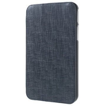 Samsung Galaxy Tab 3 7.0 P3200 P3210 Hand Strap Folio Nahkakotelo Tumman Sininen