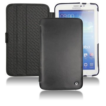 Samsung Galaxy Tab 3 7.0 P3200 P3210 Noreve Tradition Leather Case Black