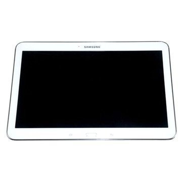 Samsung Galaxy Tab 4 10.1 Etukansi & LCD-Näyttö Valkoinen