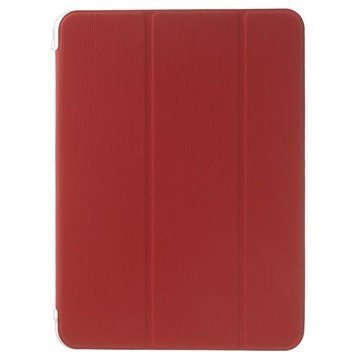 Samsung Galaxy Tab 4 10.1 Tri-Fold Nahkakotelo Punainen