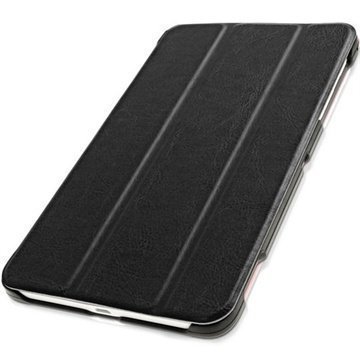 Samsung Galaxy Tab 4 7.0 iGadgitz Mate Plus Nahkakotelo Musta