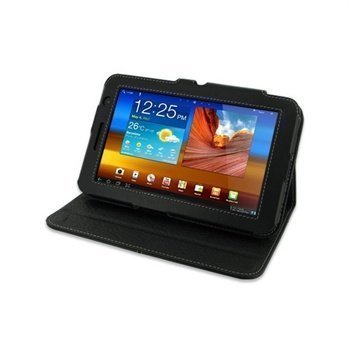 Samsung Galaxy Tab 7.0 PDair Leather Case Black