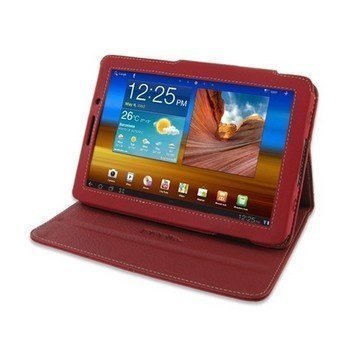 Samsung Galaxy Tab 7.7 PDair Leather Case Red