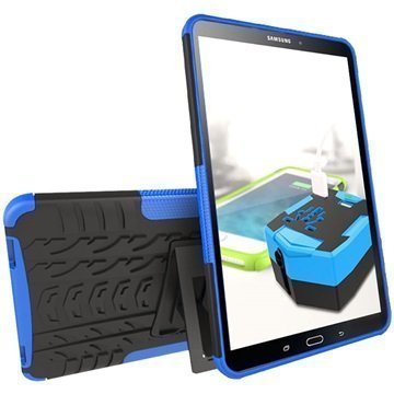 Samsung Galaxy Tab A 10.1 (2016) T580 T585 Anti-Slip Case Black / Blue