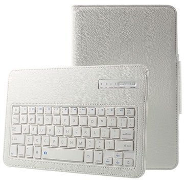 Samsung Galaxy Tab A 10.1 (2016) T580 T585 Bluetooth Keyboard Case White