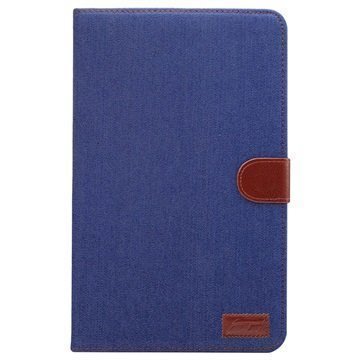 Samsung Galaxy Tab A 10.1 (2016) T580 T585 Jeans Folio Case Blue