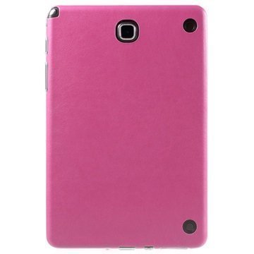 Samsung Galaxy Tab A 8.0 Pinnoitettu TPU Kotelo Kuuma Pinkki