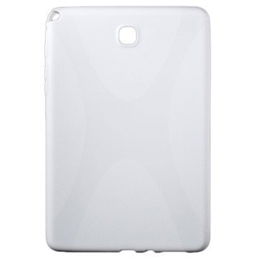 Samsung Galaxy Tab A 8.0 X-Shape TPU-Kotelo Valkoinen