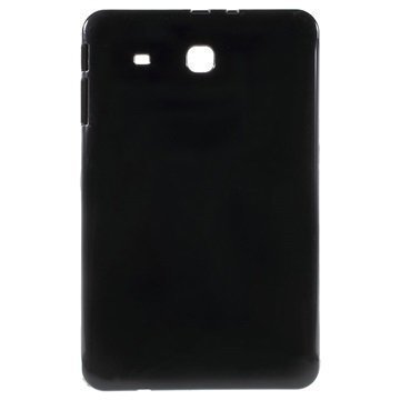 Samsung Galaxy Tab E 9.6 T560 T561 Glossy TPU-Suojakuori Musta