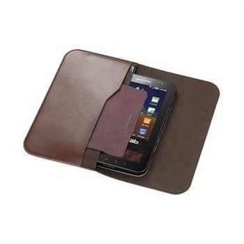 Samsung Galaxy Tab P1000 Multi-Pocket Pouch Choco Brown
