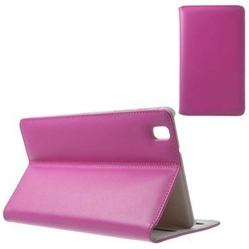 Samsung Galaxy Tab Pro 8.4 Doormoon Läpällinen Nahkakotelo Kuuma Pinkki
