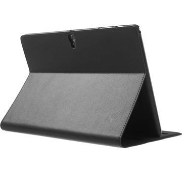 Samsung Galaxy Tab S 10.5 Doormoon Läpällinen Nahkakotelo Musta