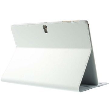 Samsung Galaxy Tab S 10.5 Doormoon Läpällinen Nahkakotelo Valkoinen