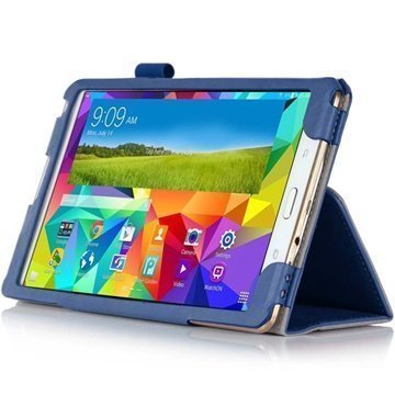 Samsung Galaxy Tab S 8.4 Folio Nahkakotelo -Sininen