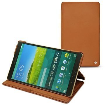 Samsung Galaxy Tab S 8.4 Noreve Tradition Leather Case Ruskea