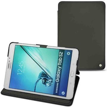 Samsung Galaxy Tab S2 8.0 T710 Noreve Tradition Nahkakotelo PerpÃ©tuelle Musta