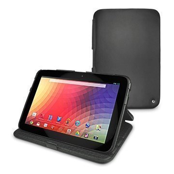 Samsung Google Nexus 10 Noreve Tradition Nahkakotelo Â Musta