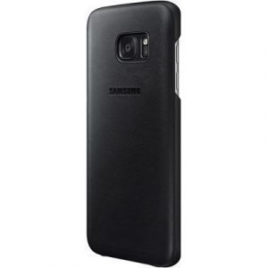 Samsung Leather Cover Ef-vg935 Takakansi Matkapuhelimelle Samsung Galaxy S7 Edge Musta