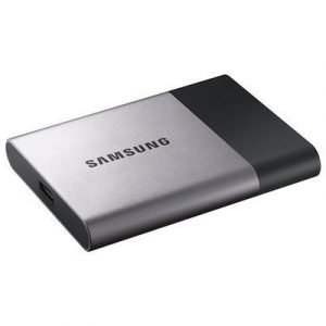 Samsung Portable Ssd T3 0.5tb Musta Hopea