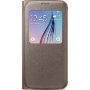 Samsung S View Cover Ef-cg920p Samsung Galaxy S6 Kulta