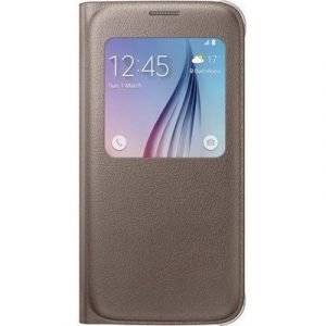 Samsung S View Cover Ef-cg920p Samsung Galaxy S6 Kulta