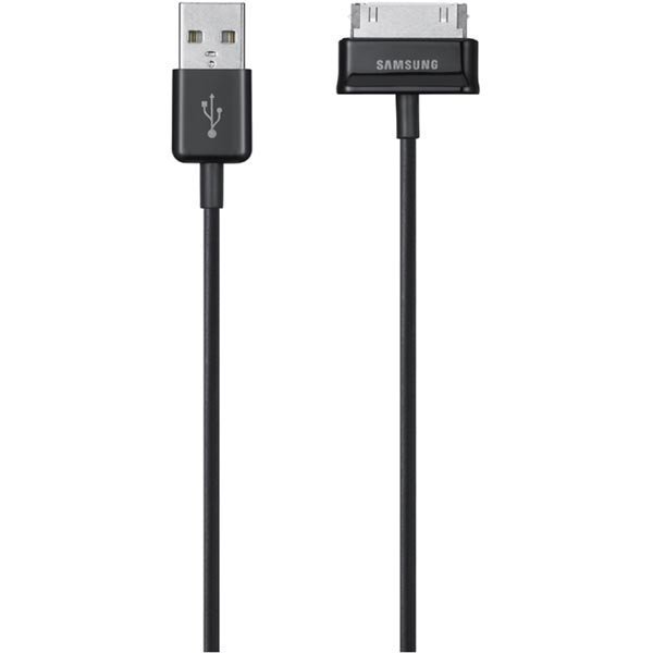 Samsung USB-synkronointi/latauskaapeli Samsung Galaxy Tab 1m musta