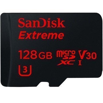 SanDisk Extreme MicroSDXC Muistikortti 128GB