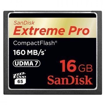 SanDisk SDCFXPS-016G-X46 Extreme Pro Compact Flash Memory Card 16GB