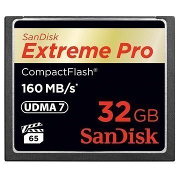 SanDisk SDCFXPS-032G-X46 Extreme Pro Compact Flash Memory Card 32GB