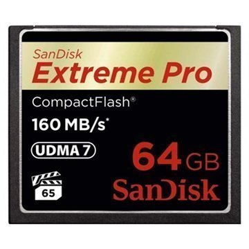 SanDisk SDCFXPS-064G-X46 Extreme Pro Compact Flash Memory Card 64GB