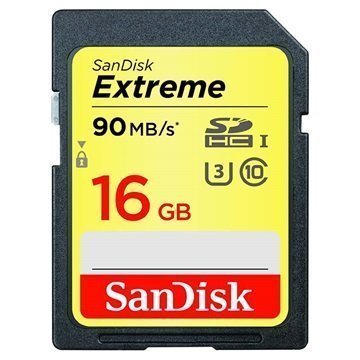 SanDisk SDSDXNE-016G-GNCIN Extreme SDHC Muistikortti 16Gt