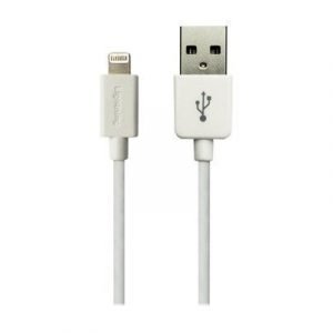 Sandberg Ipad / Iphone / Ipod / Matkapuhelimen Lataus-/datakaapeli 4-nastainen Usb Tyyppi A Uros Apple Lightning Naaras Valkoinen 1m