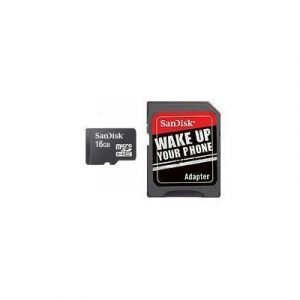 Sandisk Flash-muistikortti Microsdhc 16gb