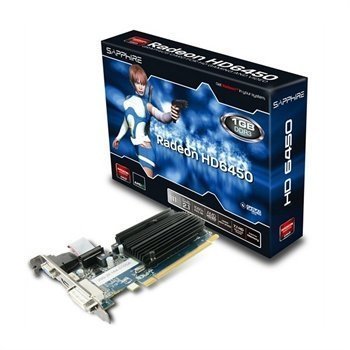 Sapphire Radeon HD 6450 1GB DDR3 PCI-E Graphics Card